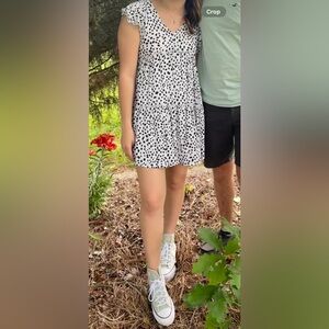 Altar’d State Small Dalmatian Print dress